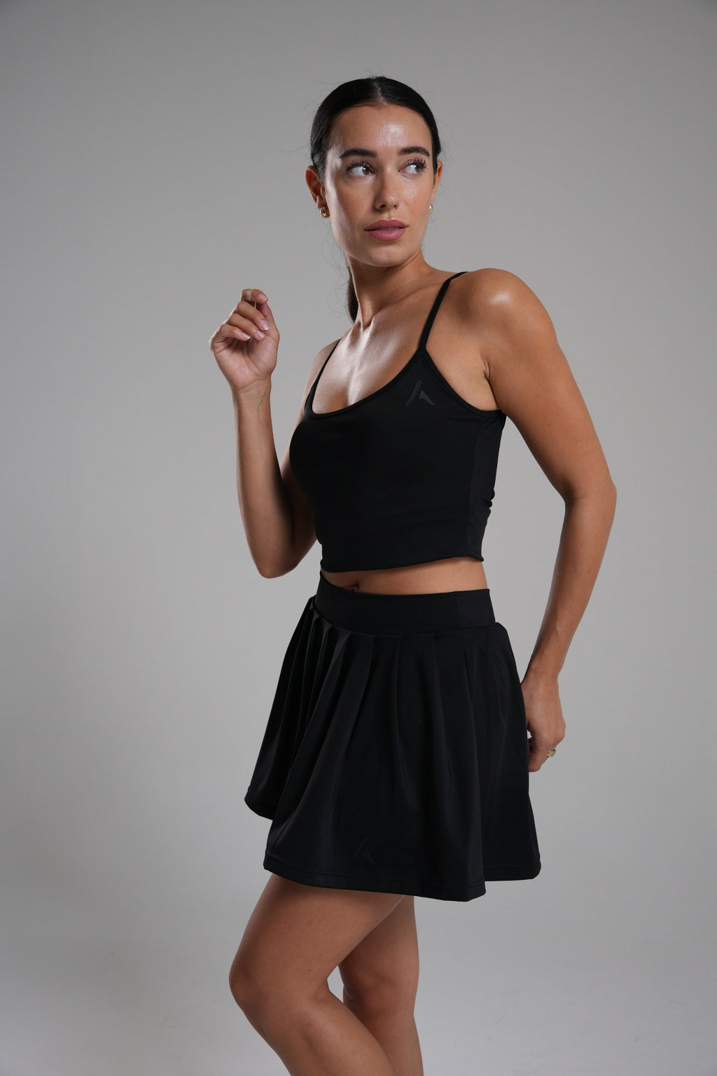 Women's Court Skirt - Black
