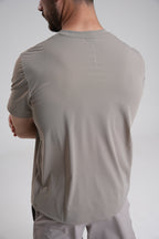 Men's Performance Tee - Beige