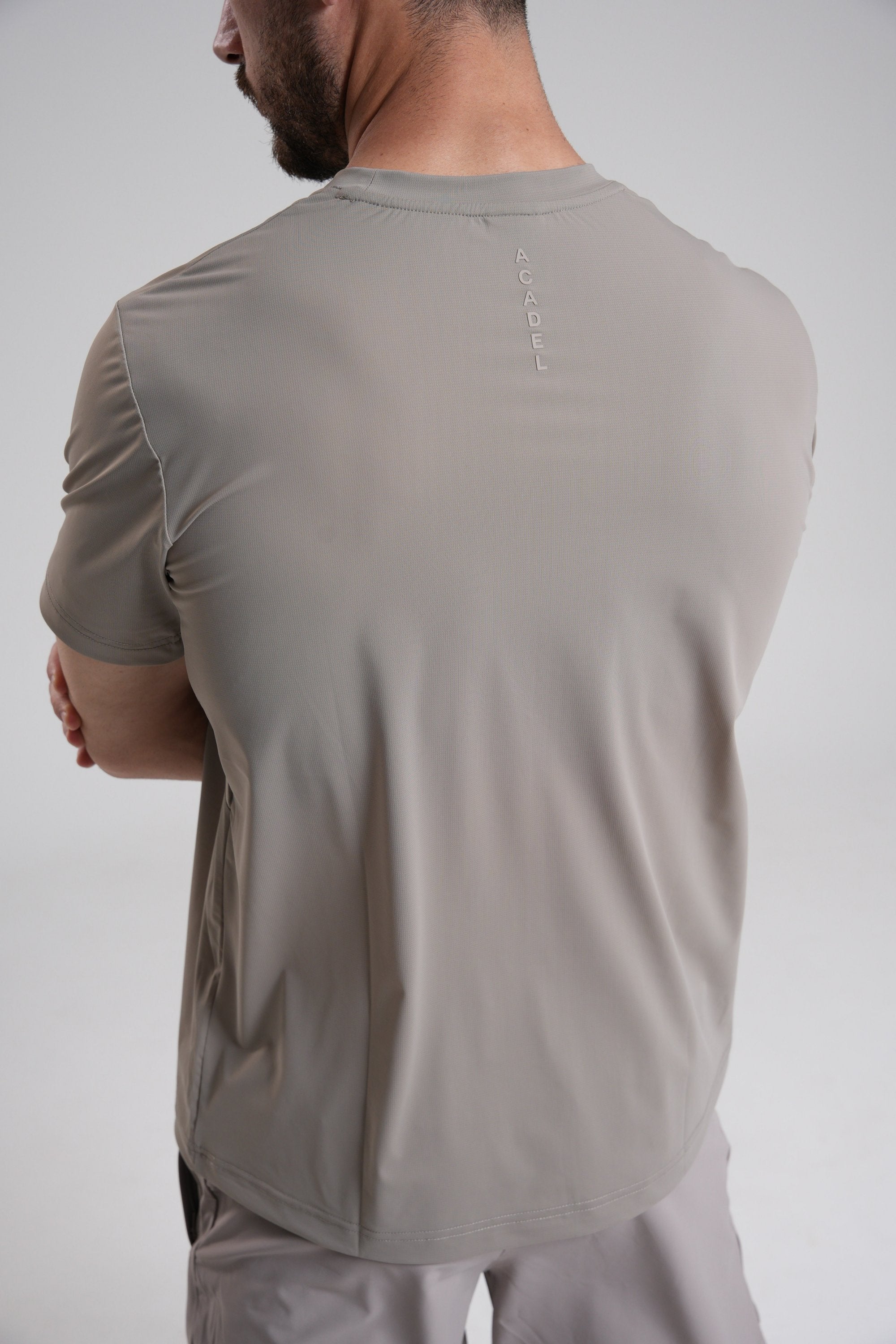 Men's Performance Tee - Beige