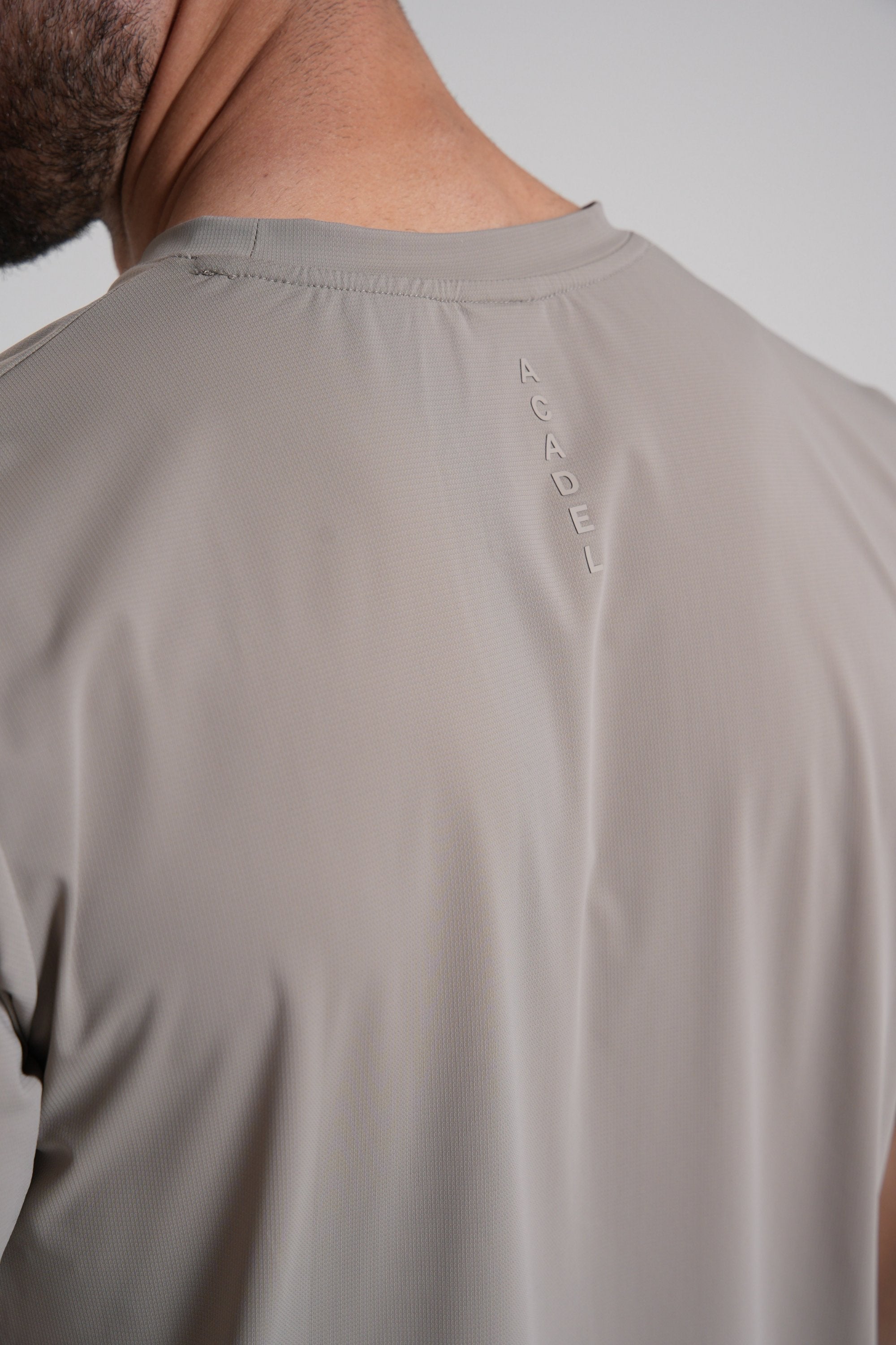 Men's Performance Tee - Beige